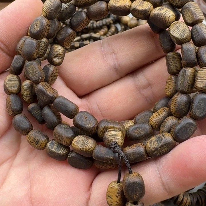 手串沉香乌身手串16克加