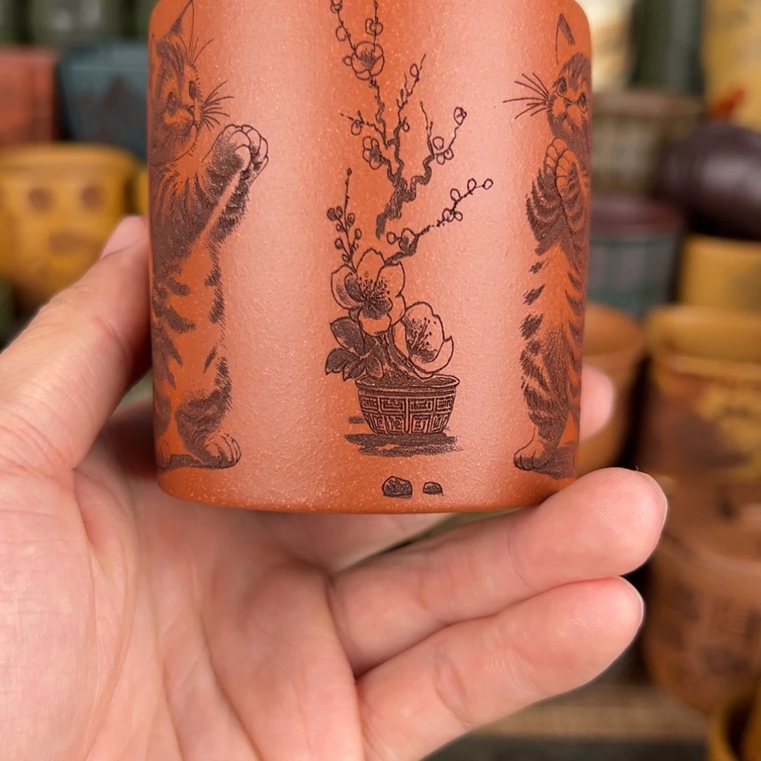 茶杯紫砂紫砂主人杯