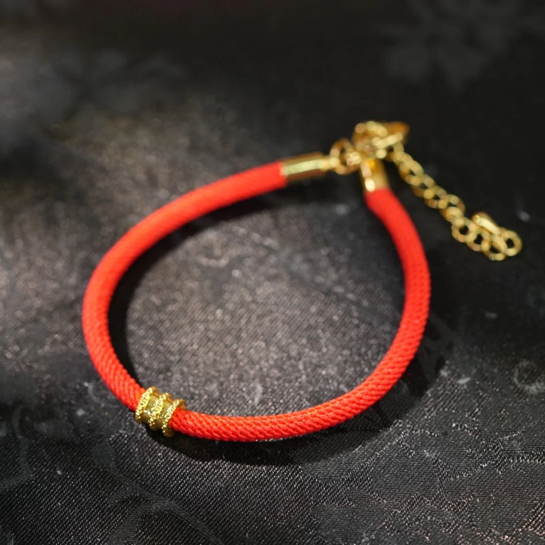 【初见珠宝】足金红绳11-1CL117X515【多样性发一件】