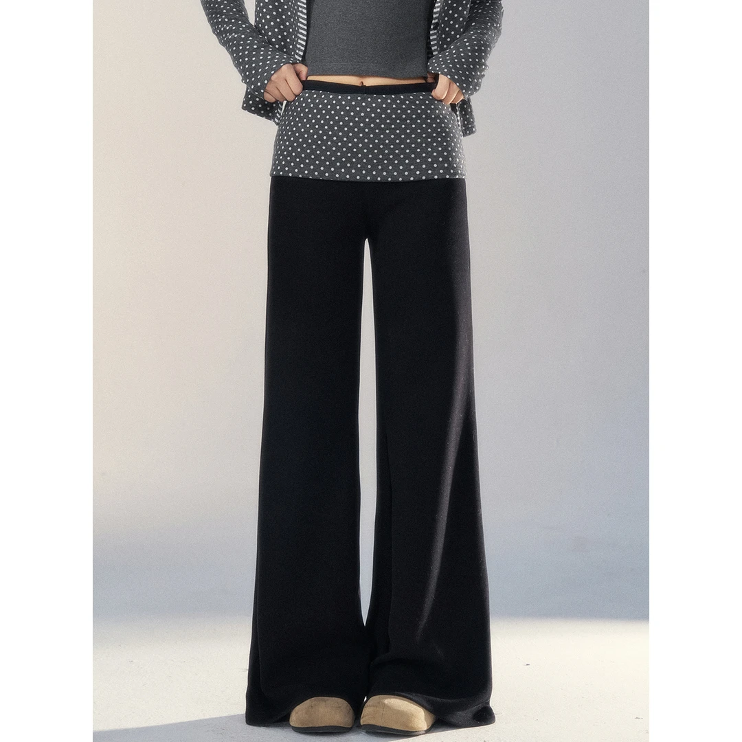 【小野莓】1月2日新品春季百搭直筒弹力休闲裤BN911661