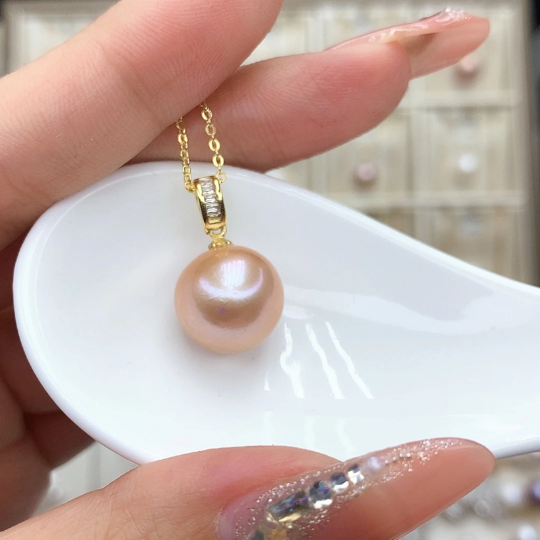 淡水珍珠合金颈饰