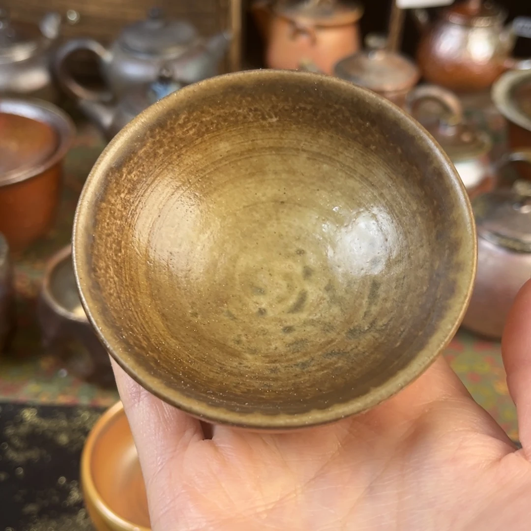 杯柴烧茶器主人杯