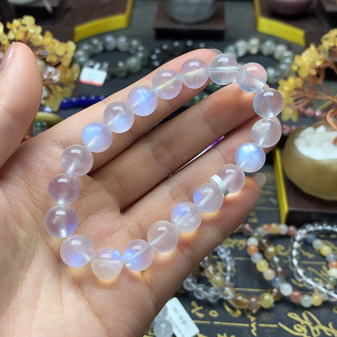 未镶嵌月光石手链手链