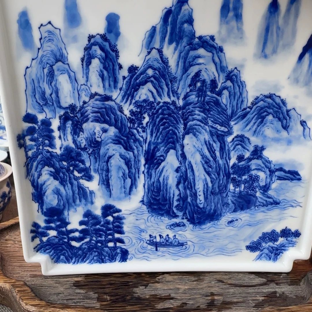 瓷片景德镇手绘青花茶器567