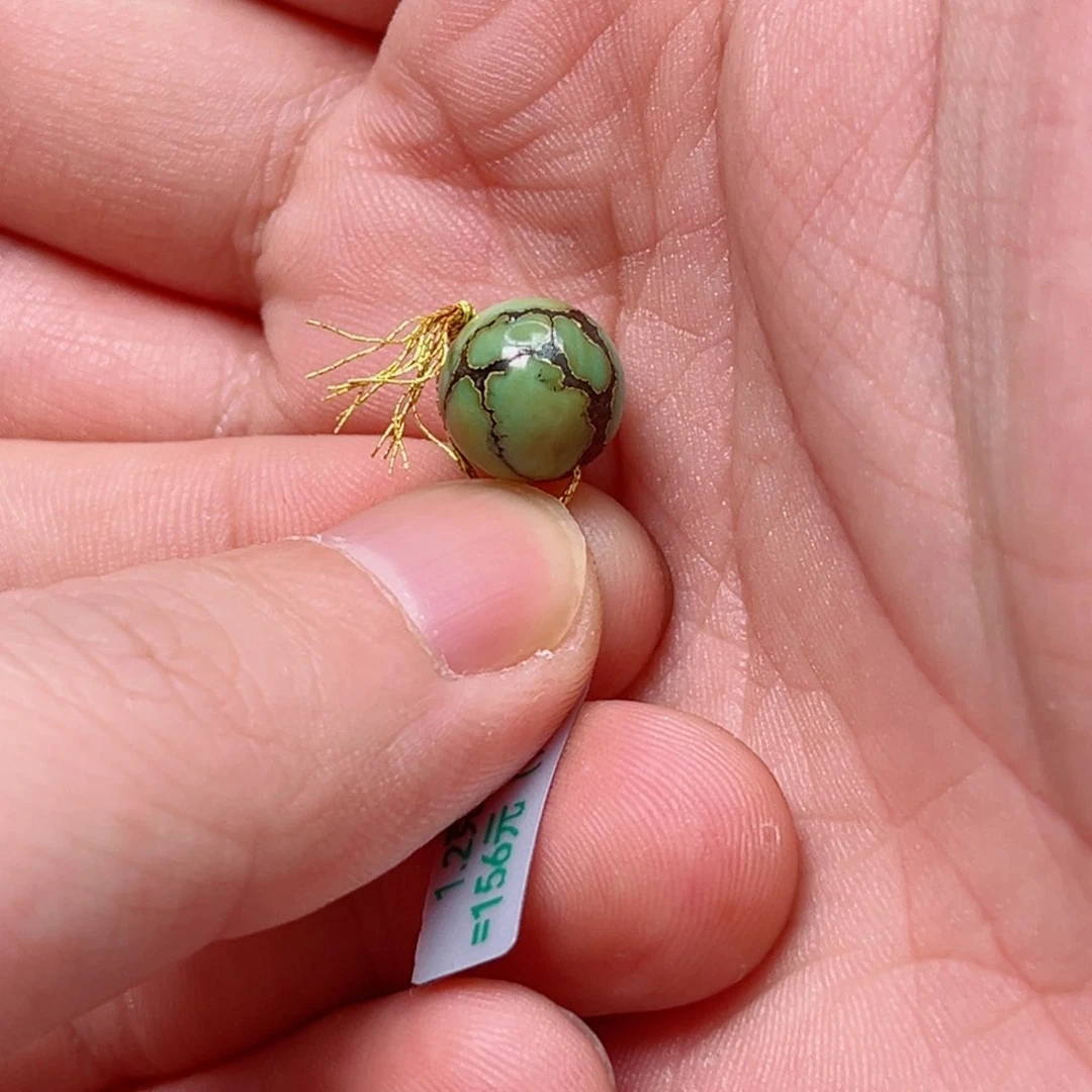 绿松石圆珠未镶嵌可*多