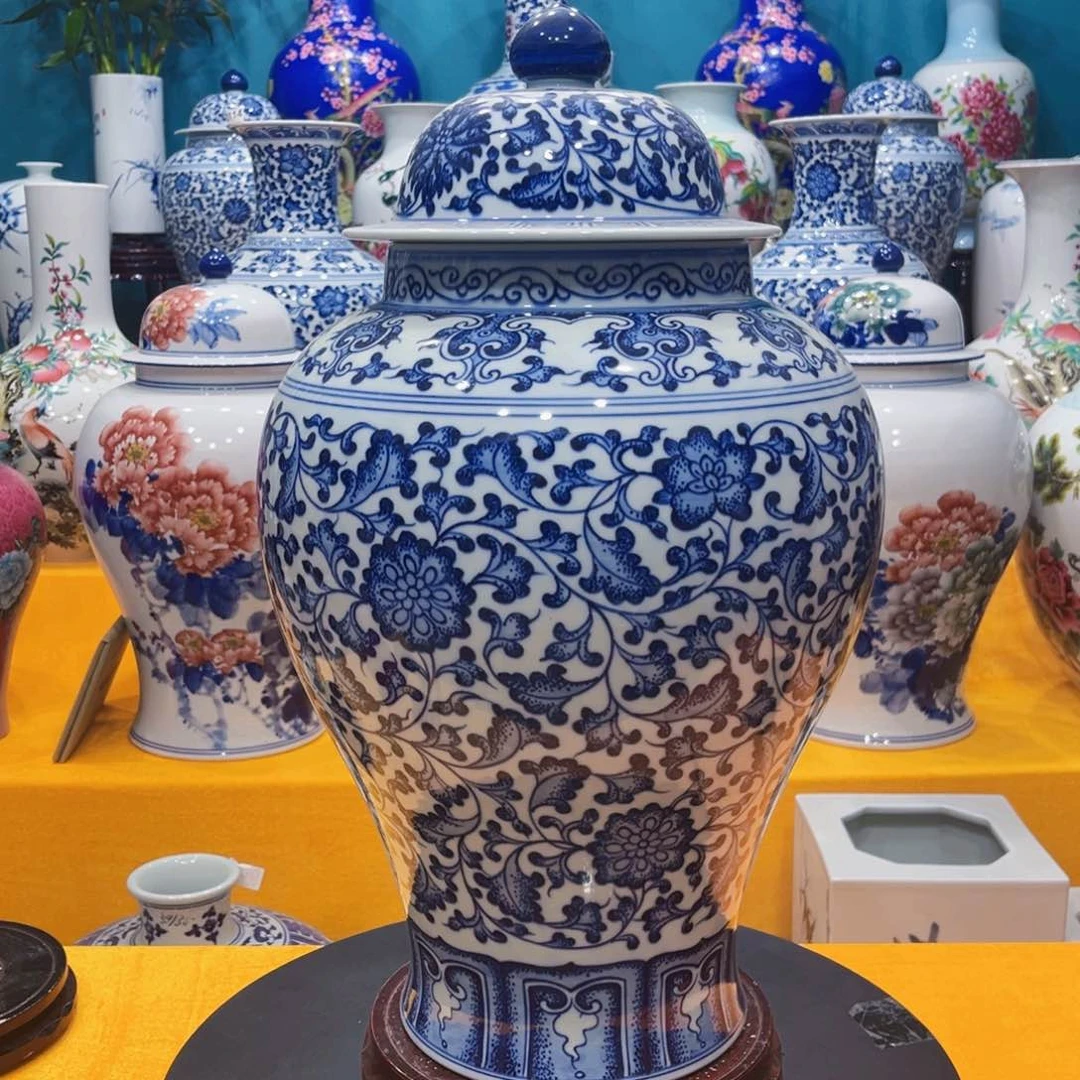 摆件景德镇陶瓷花瓶