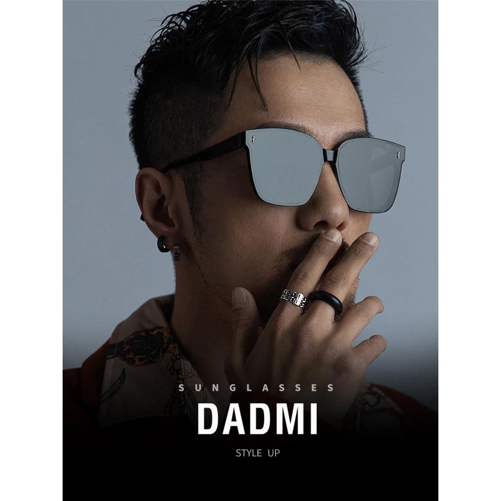 帕森精品墨镜男款2024新款潮近视大脸可配散光带度数开车专用偏光