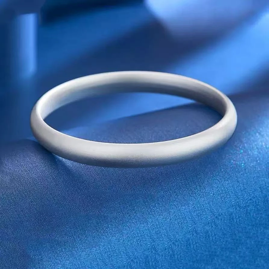 足银纯银999 泥鳅背闭口手镯 时尚高级送妈妈送朋友