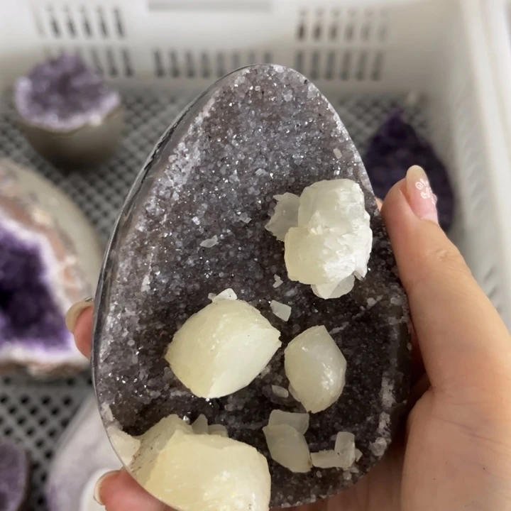 未镶嵌发饰水晶奇石晶簇