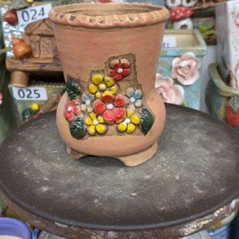 【闪购商品】红陶粗陶材质多肉花盆