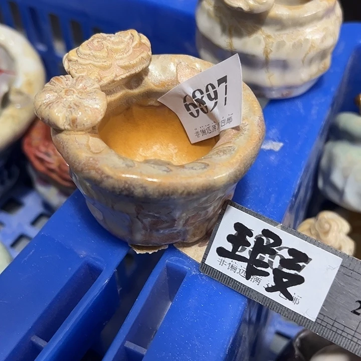 口3 手工花盆满30包邮
