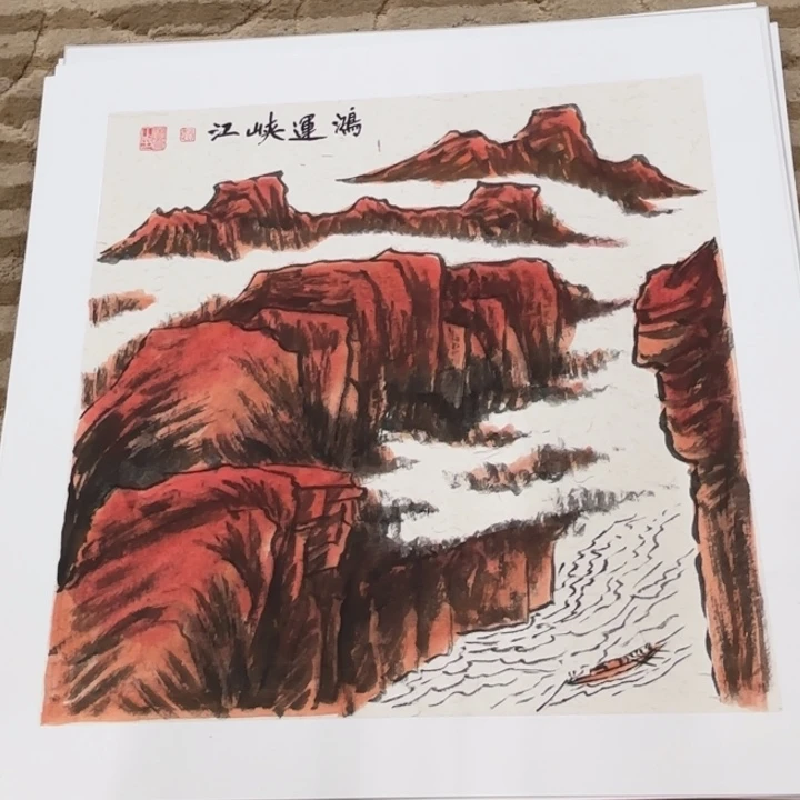 国画花鸟等多种鸟类和
