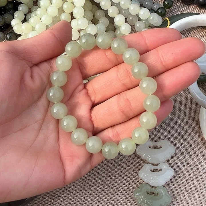 和田玉手链未镶嵌