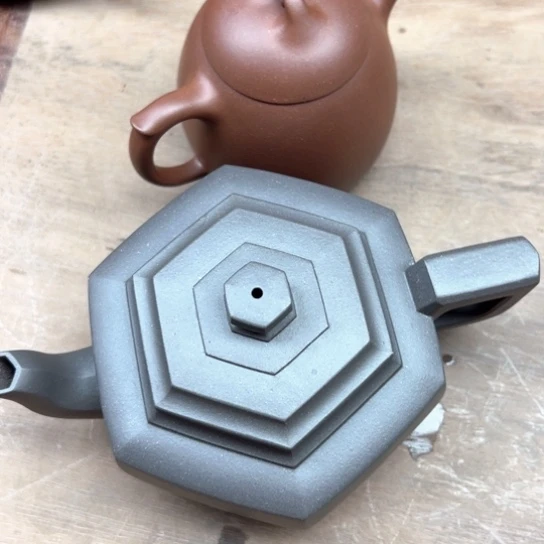 茶壶紫砂马*程天青泥料