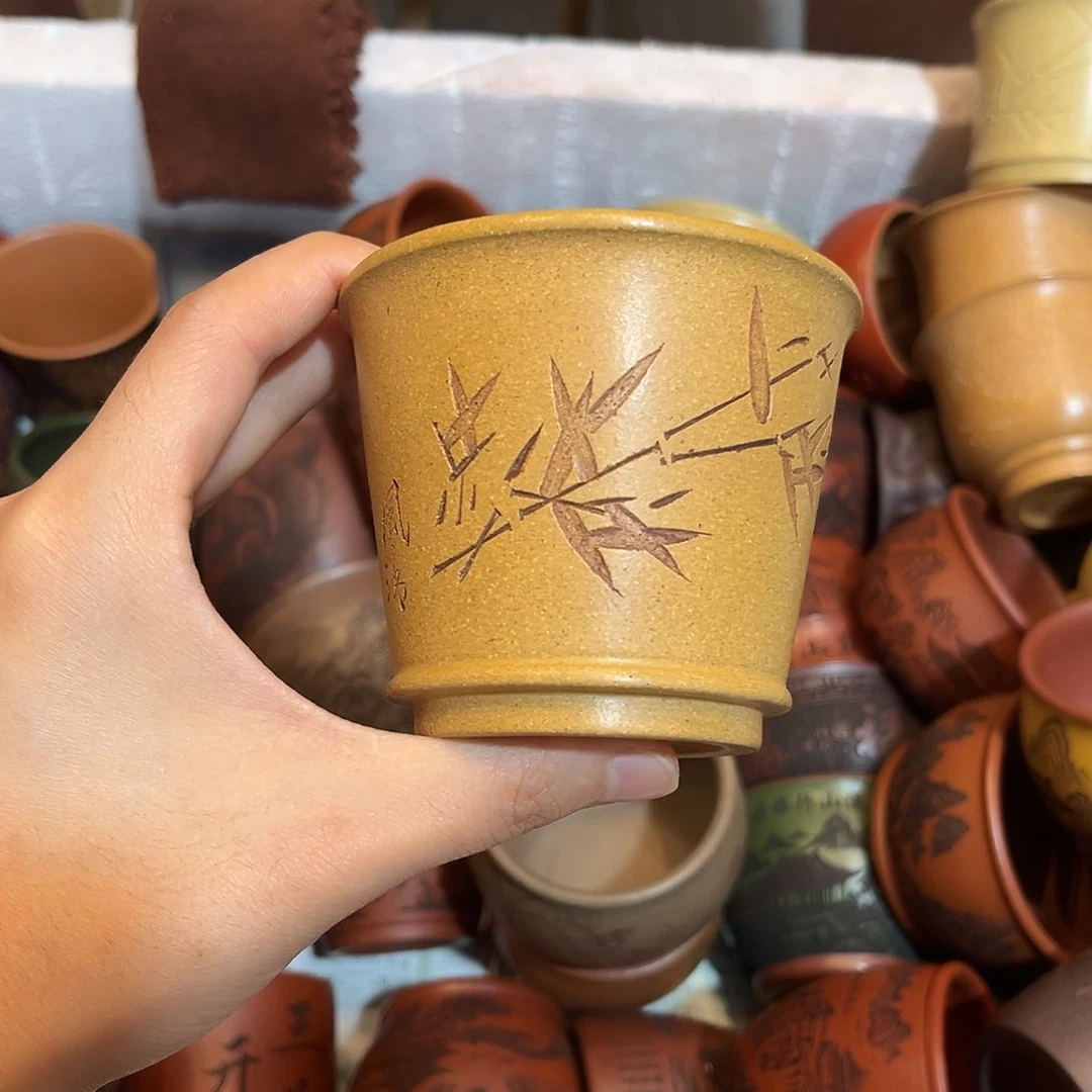 紫砂茶盘紫砂杯子