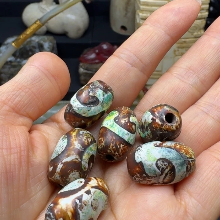 用***3手链未镶嵌和田玉（糖玉）