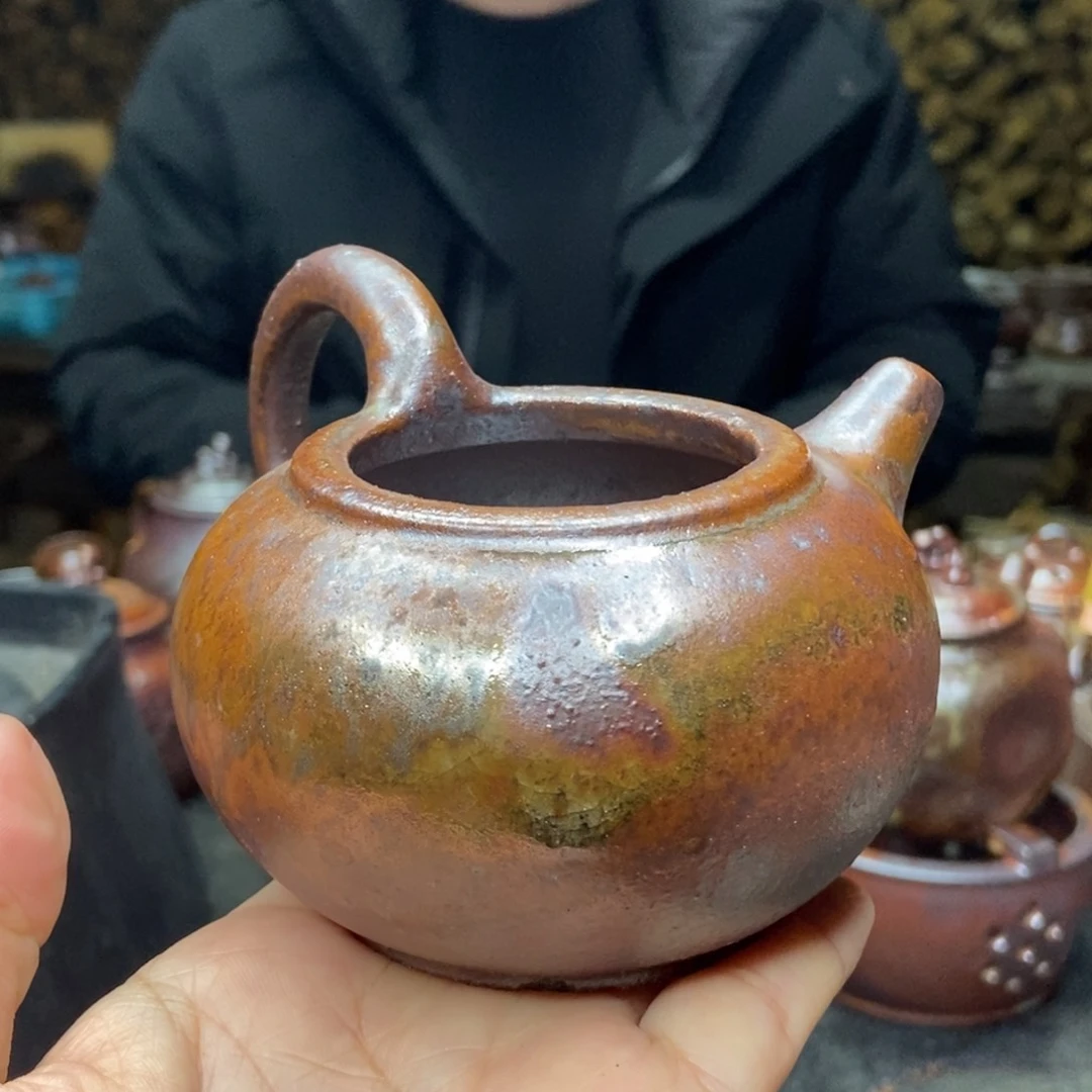 紫砂柴烧紫砂茶器