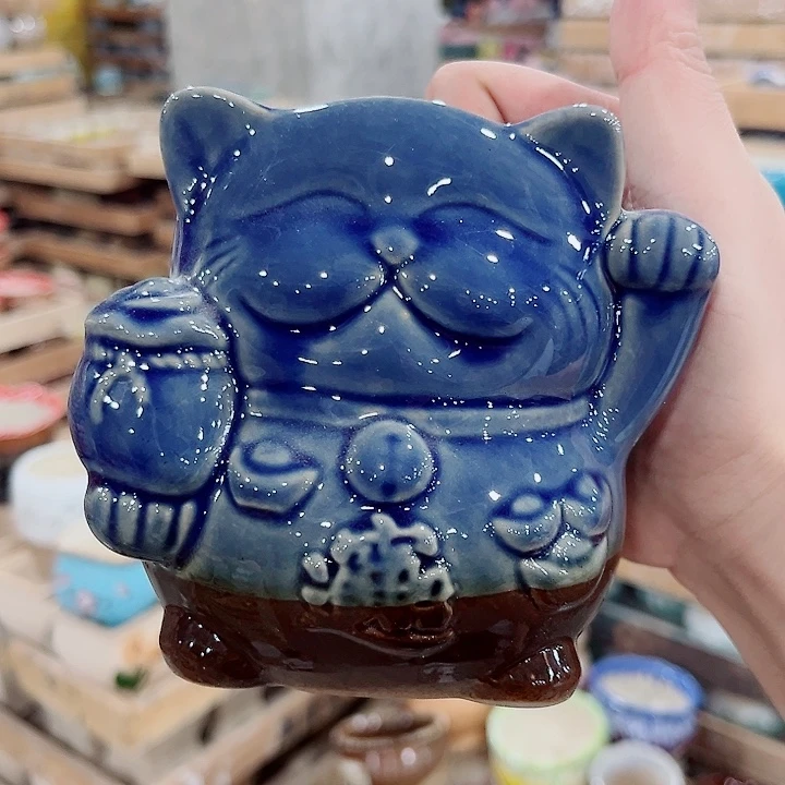 有孔.凑单10元陶瓷花盆发货！