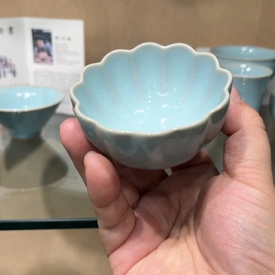 瓷片陶瓷茶具汝瓷茶具