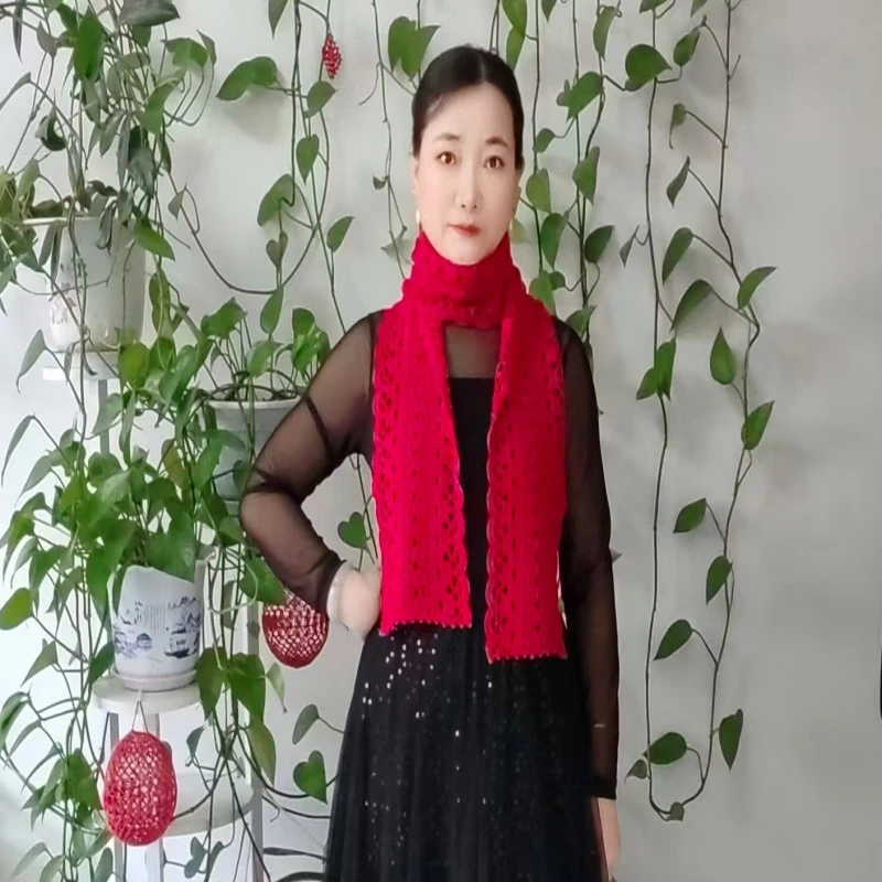 好运来围巾视频教程
