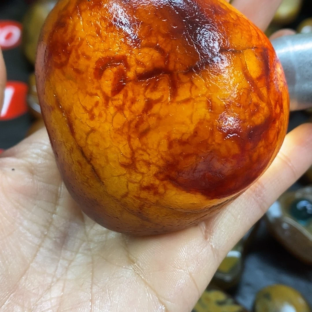 玛瑙/玉髓未镶嵌手把件