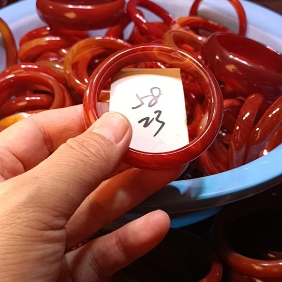 玛瑙/玉髓未镶嵌手镯