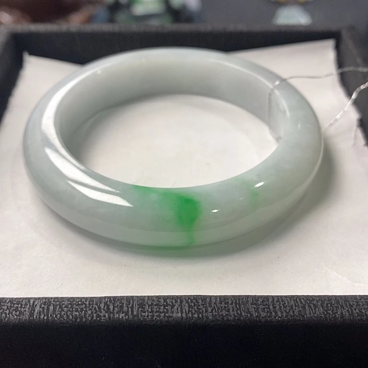 翡翠未镶嵌项链翡翠玉镯0596