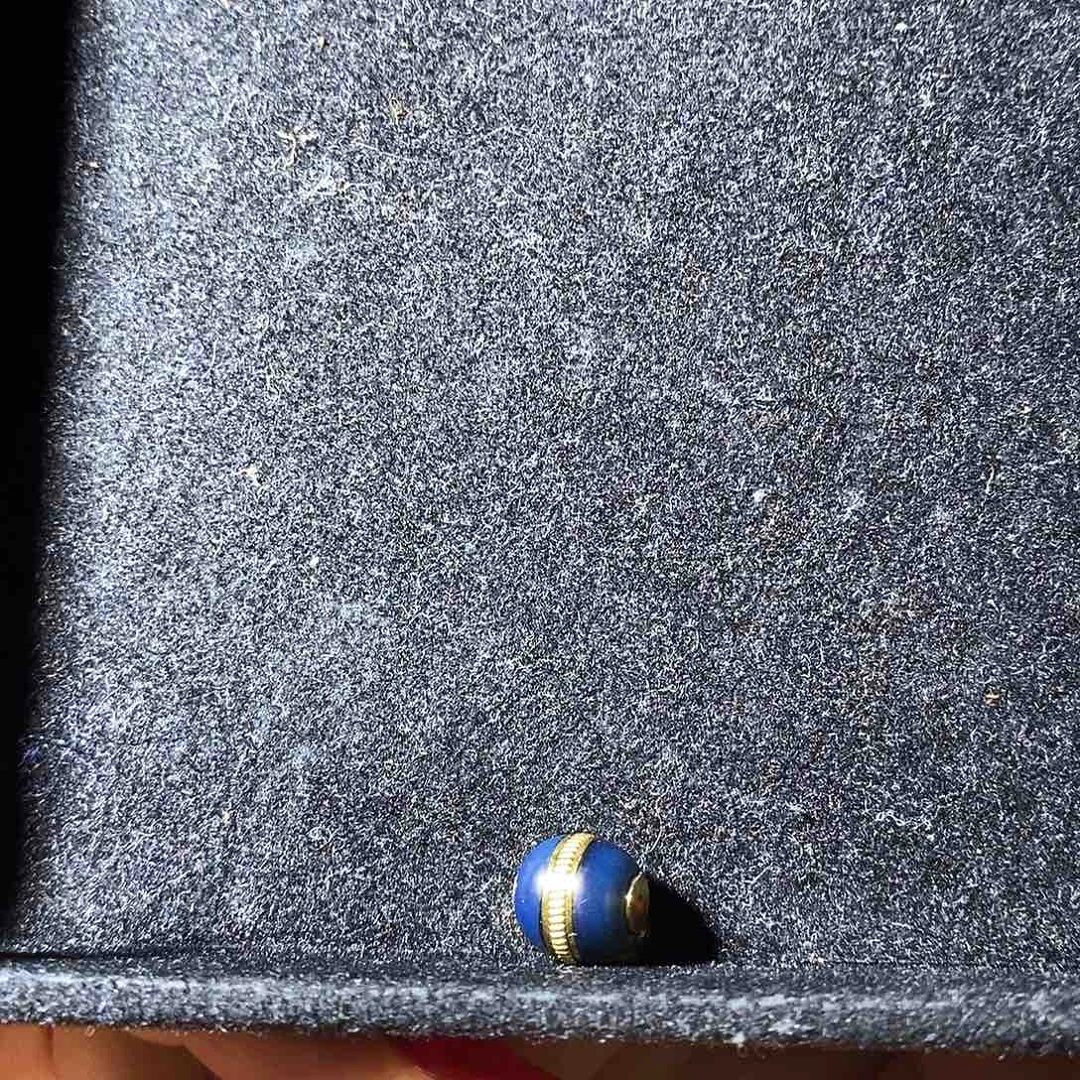 蓝珀裸石银S925镶嵌蓝珀约10汉堡净水