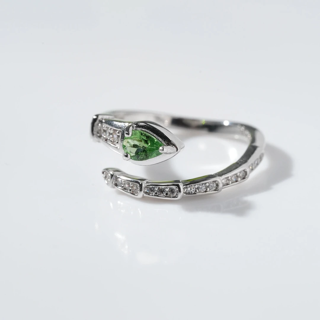 【普陀山欢喜】0805 石榴石戒指（发货多样性一件）K21401