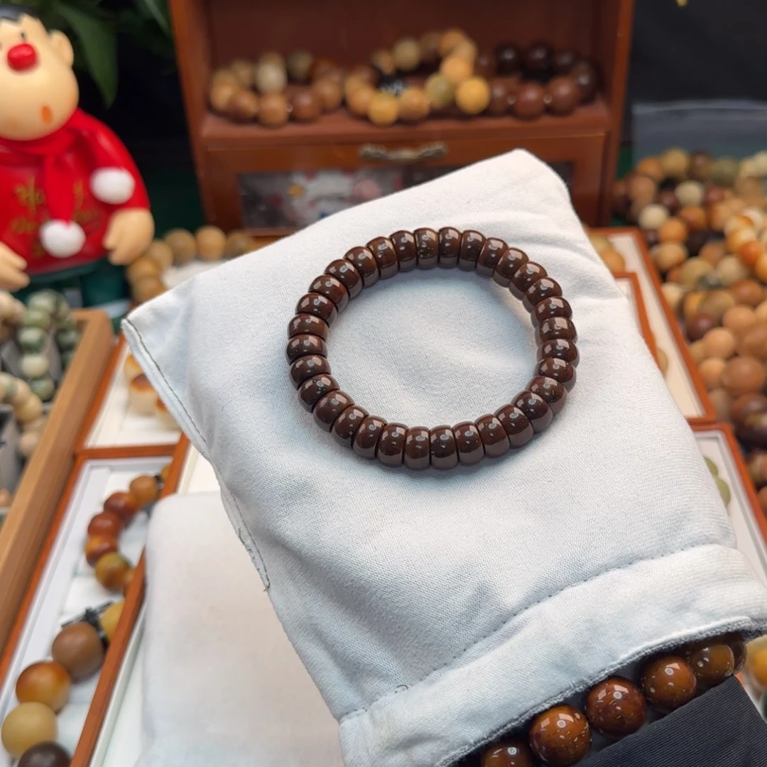 菩提根/象牙果手串朝**木紫金鼠碗肠木木