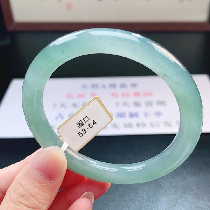 翡翠未镶嵌手镯翡翠手镯48