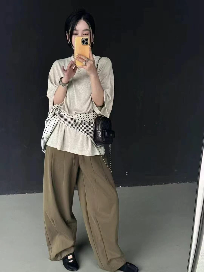 清C Az LongQuan 全店自留大牌抽绳卫裤 CKSL3006