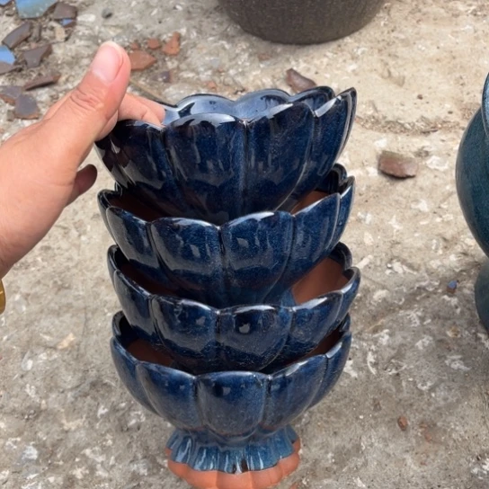 红陶口15高10瑕疵