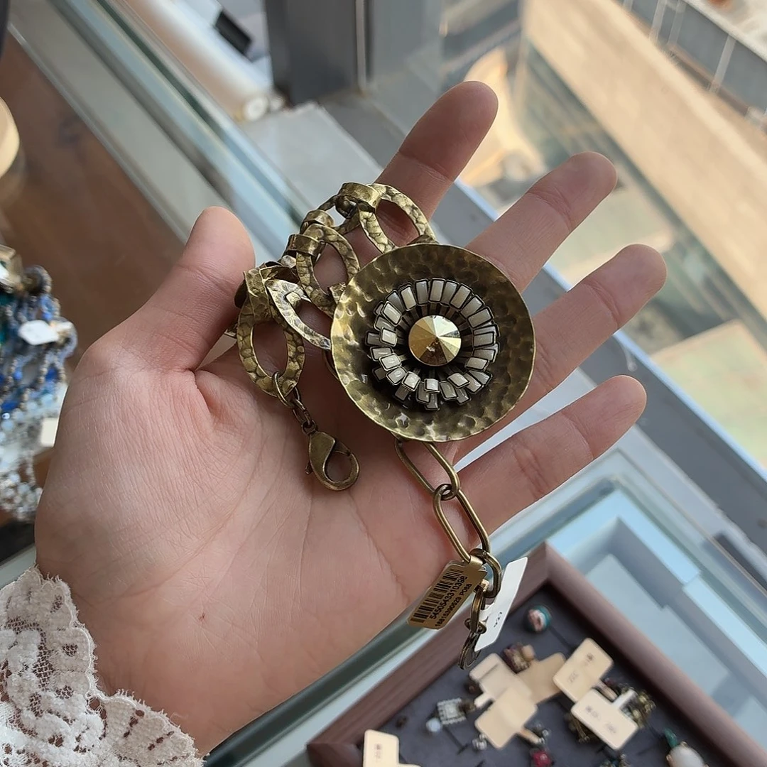 若***~琉璃合金玻璃合金科普项链 不退换