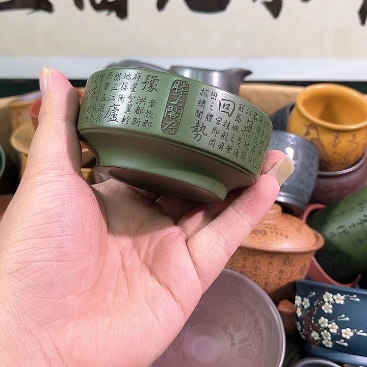 茶杯紫砂全手工紫砂主人杯