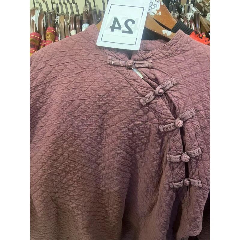 24小码中式复古优雅花色气质旗袍裙