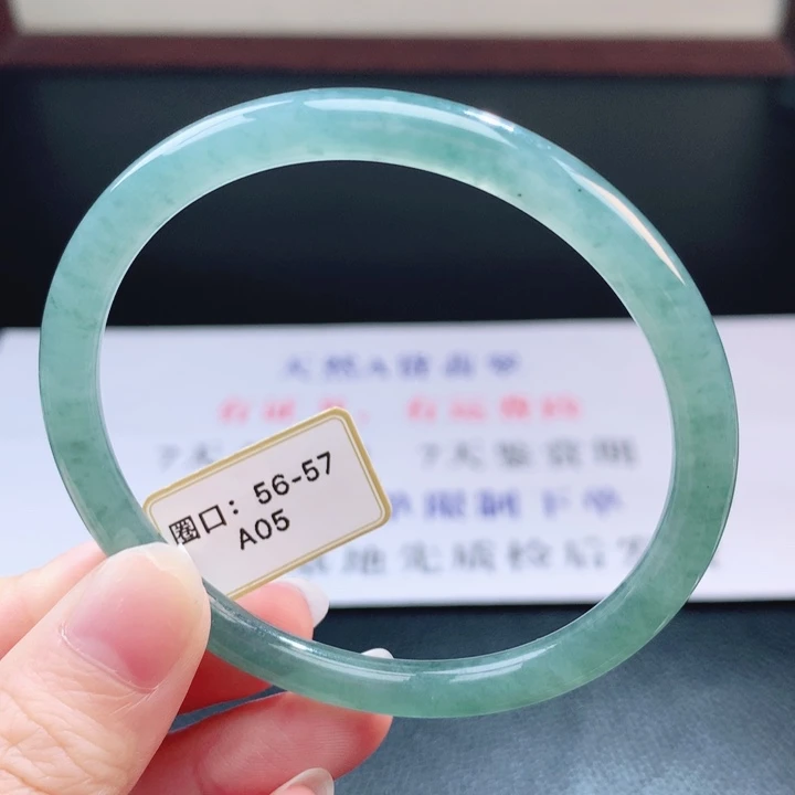 翡翠未镶嵌手镯翡翠手镯54