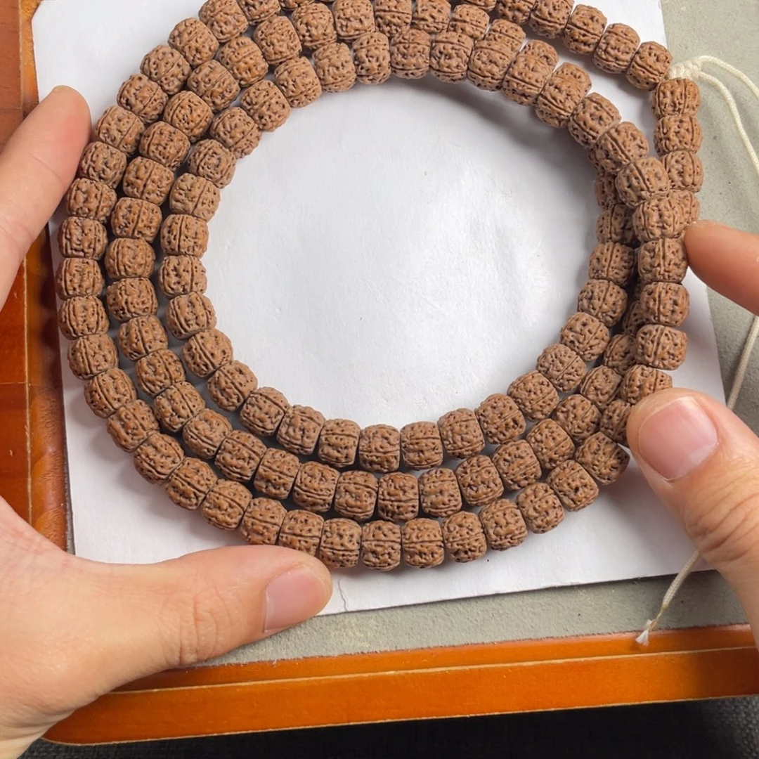 金刚菩提吊坠藏切盘龙108尺寸11