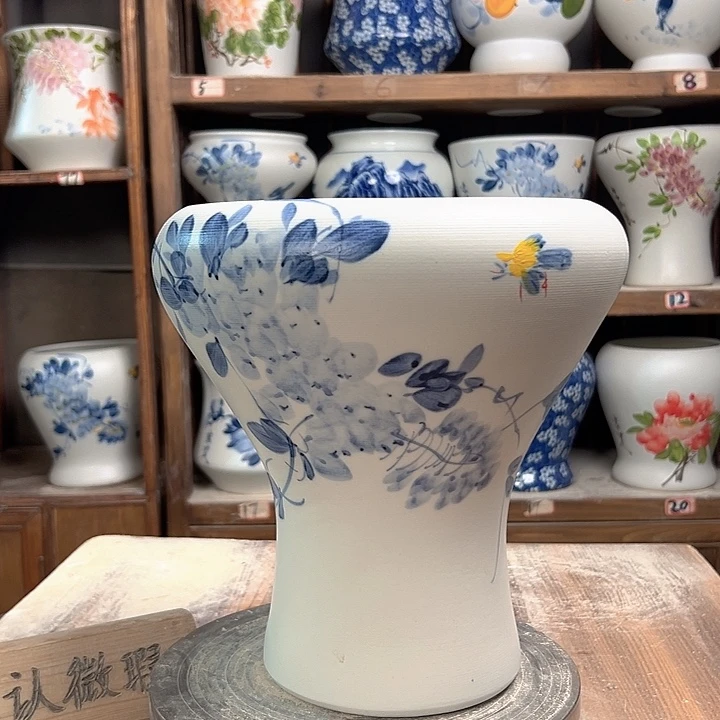 陶火窝兰兰紫藤陶瓷