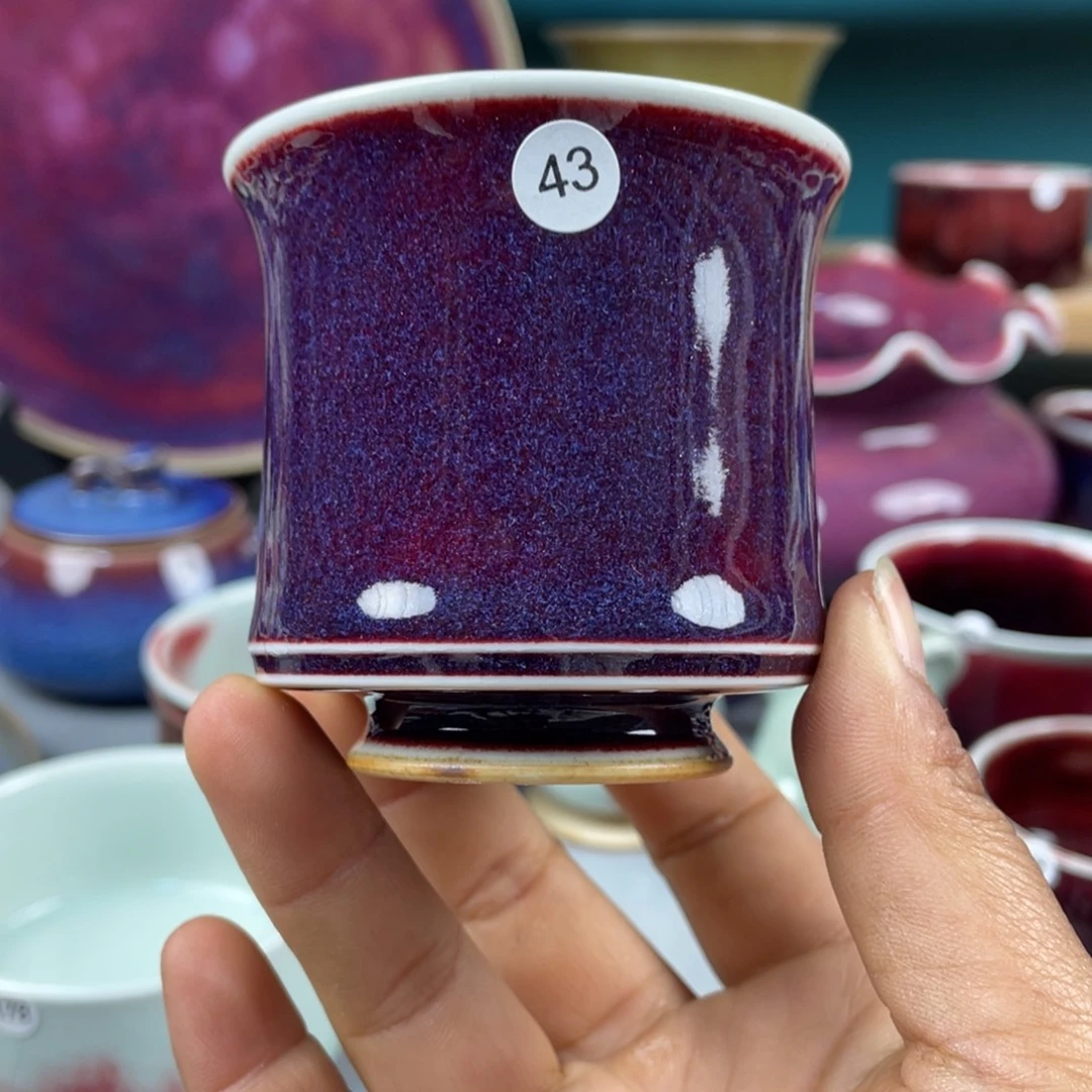 瓷片纯手工制作……微微瑕