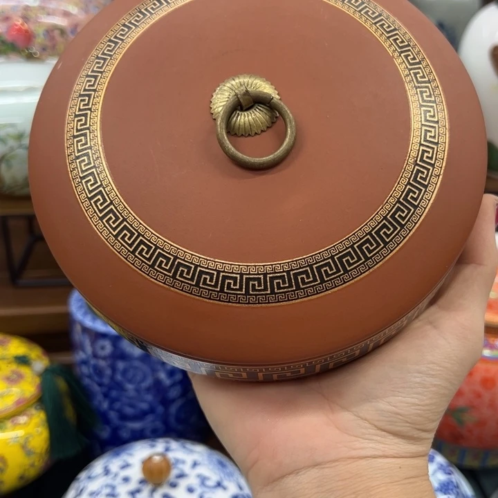 瓷片茶叶罐茶叶罐