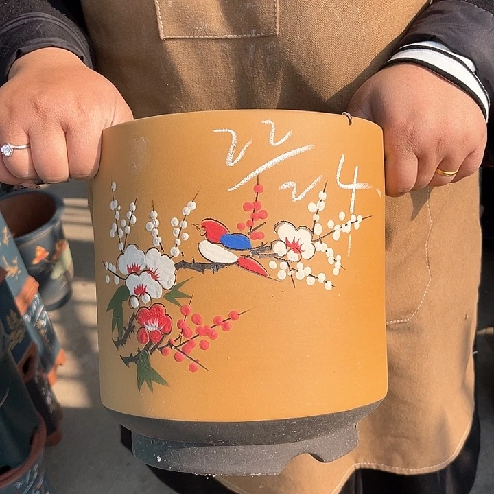 紫砂花盆紫砂的味道