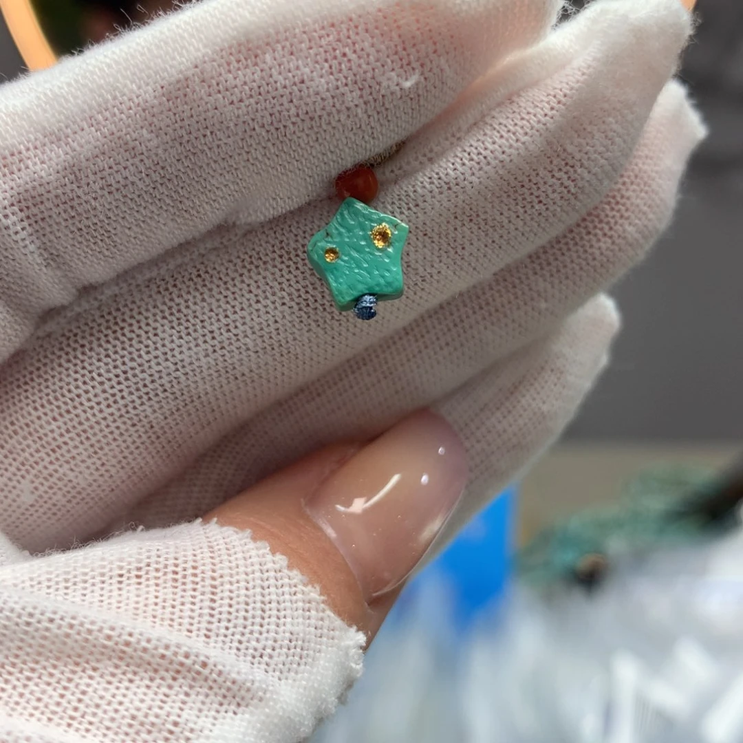 绿松石挂件未镶嵌