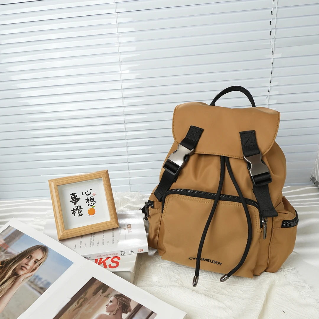 2025新款韩版多功能女士双肩包女包