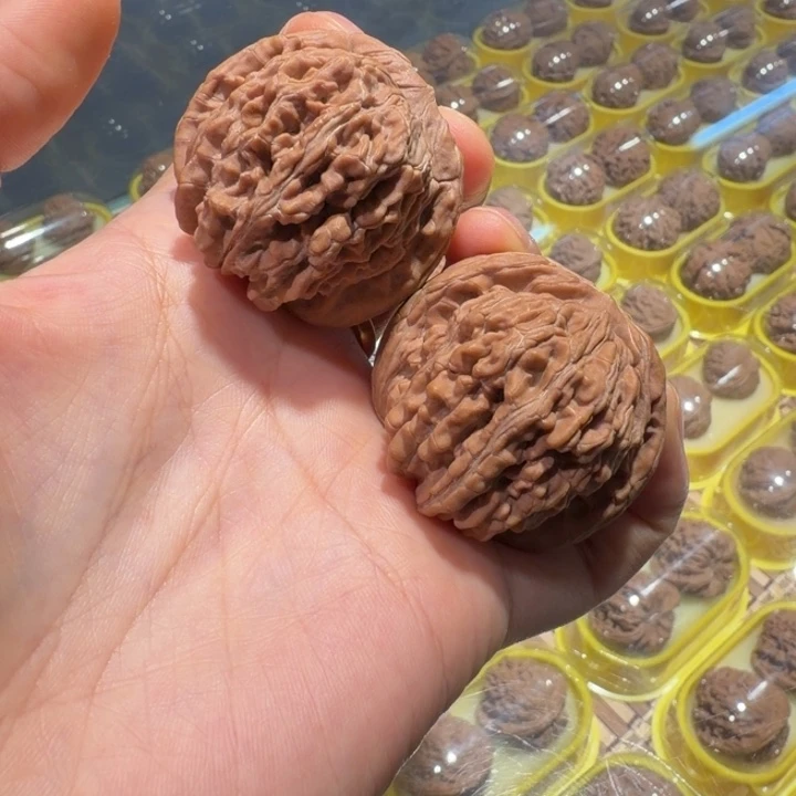 把件文玩核桃42四座楼