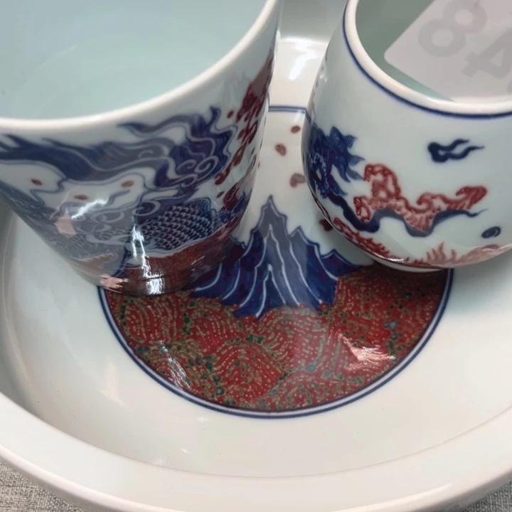 米***月景德镇陶瓷釉里红