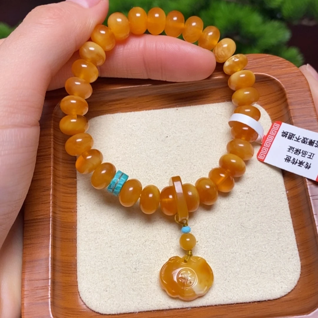 【闪购商品】手链蜜蜡未镶嵌手串