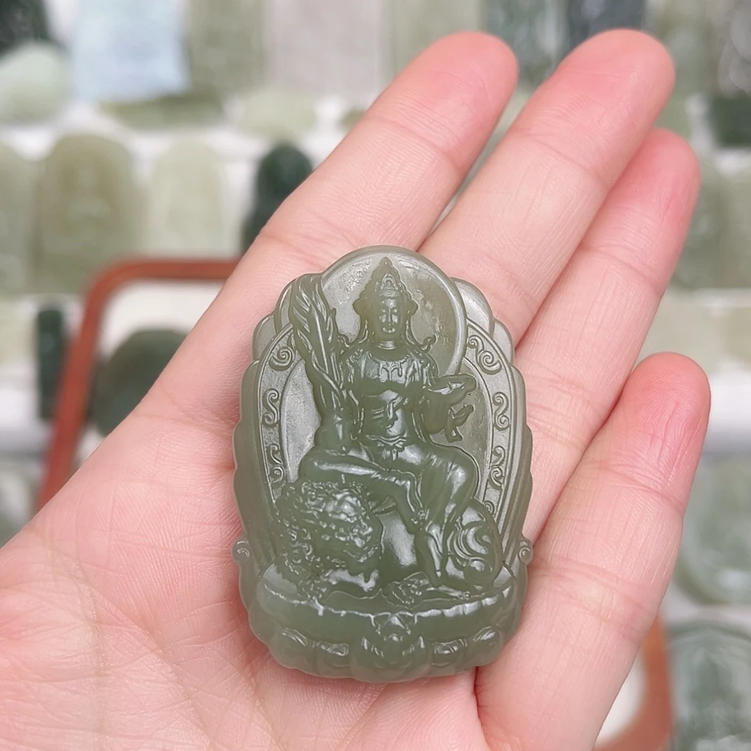 多***亿和田玉未镶嵌颈饰