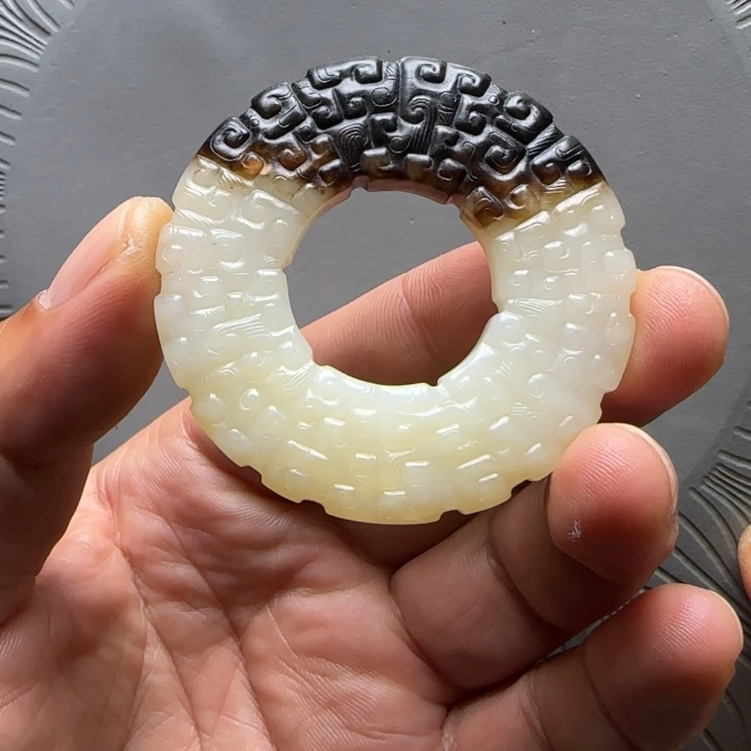 和田玉挂件未镶嵌蔡