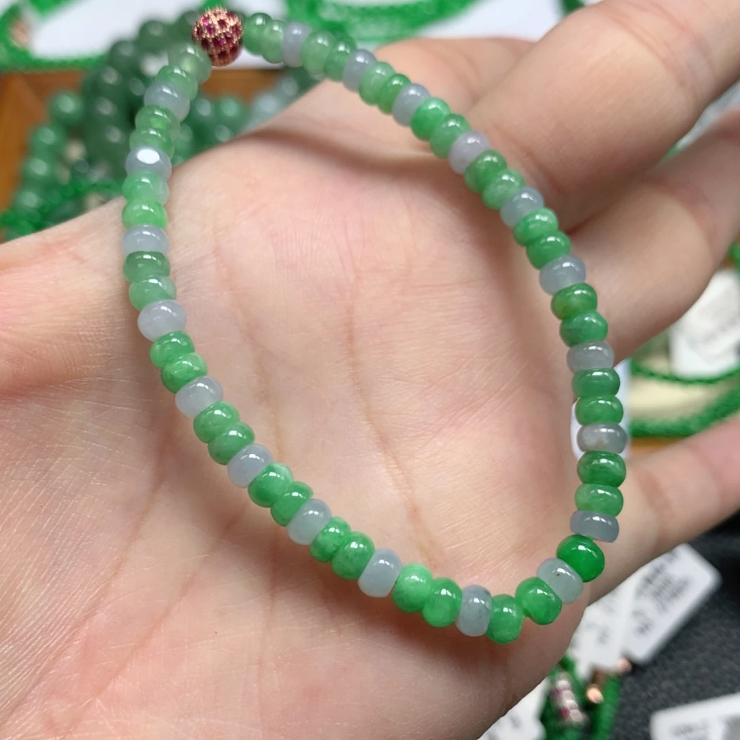 未镶嵌手链翡翠翡翠